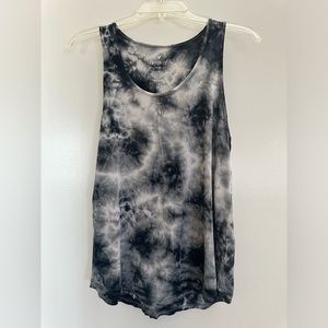 American Eagle Black tie dye tank top Size M great condition